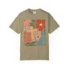 Loved Beyond Measure Shirt | Floral Cross Comfort Colors Tee | Christian Faith Wildflower T-Shirt