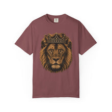 Lion King Crown Shirt, Comfort Colors Leo Tee, Unisex Lion Head T-Shirt