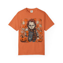 Creepy Doll Halloween Graphic T-Shirt – Cute Fall Horror Tee