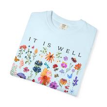 It Is Well With My Soul floral tee | T-Shirt