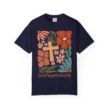 Loved Beyond Measure Shirt | Floral Cross Comfort Colors Tee | Christian Faith Wildflower T-Shirt