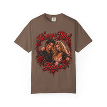 Personalized Gothic Couple Shirt with Custom Photo & Names – Dark Romance Couple’s Gift