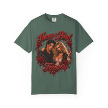 Personalized Gothic Couple Shirt with Custom Photo & Names – Dark Romance Couple’s Gift