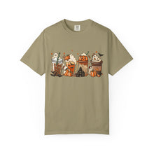 Halloween Latte Shirt, Pumpkin Spice Tee, Comfort Colors Fall Coffee Shirt Unisex