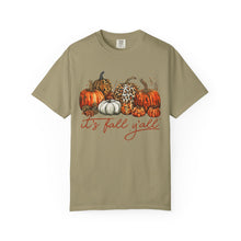It's Fall Y'all Shirt | Leopard Pumpkin Comfort Colors Tee | Cute Autumn Pumpkin Patch Shirt