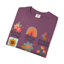 Positive Affirmations Floral T-Shirt | Comfort Colors Inspirational Tee | Wildflower Positive Doodle Shirt | Mental Health Gift