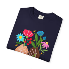 Spread Kindness Floral Comfort Colors T-Shirt, Spiritual Tee