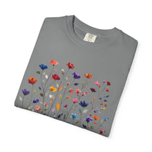Floral Meadow T-Shirt — Colorful Watercolor Wildflower Tee