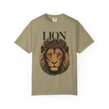 Lion King Crown Shirt, Comfort Colors Leo Tee, Unisex Lion Head T-Shirt