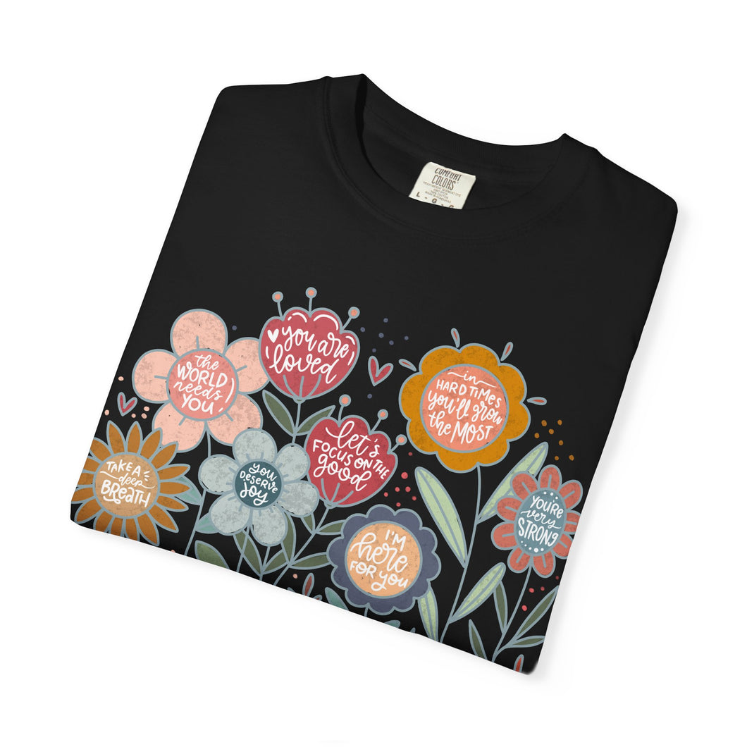Speak Kindness Floral T-shirt — 