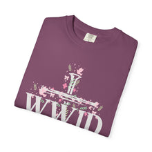 WWJD He Would Love First Floral Tee | Comfort Colors Faith Shirt