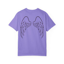 Angel Wings Comfort Colors® T-Shirt | Minimalist Back Print Unisex Graphic Tee