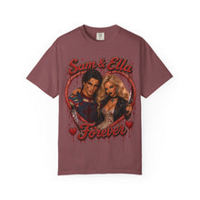 Personalized Horror Couple Shirt, Custom Photo & Names, Spooky Couple Portrait Tee, Halloween Couple Gift