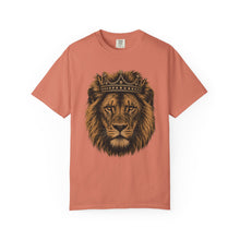 Lion King Crown Shirt, Comfort Colors Leo Tee, Unisex Lion Head T-Shirt