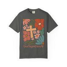 Loved Beyond Measure Shirt | Floral Cross Comfort Colors Tee | Christian Faith Wildflower T-Shirt
