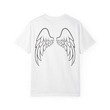 Angel Wings Comfort Colors® T-Shirt | Minimalist Back Print Unisex Graphic Tee
