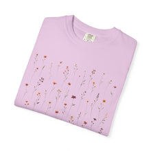 Botanical Wildflower T-Shirt | Pressed Flower Comfort Colors Graphic Tee