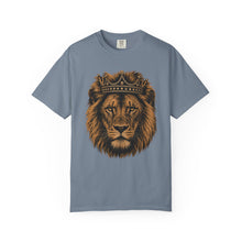 Lion King Crown Shirt, Comfort Colors Leo Tee, Unisex Lion Head T-Shirt