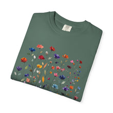Floral Meadow T-Shirt — Colorful Watercolor Wildflower Tee