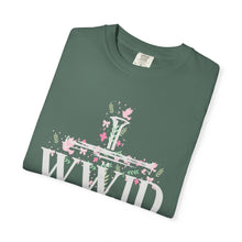 WWJD He Would Love First Floral Tee | Comfort Colors Faith Shirt