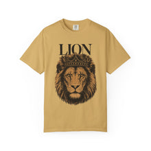 Lion King Crown Shirt, Comfort Colors Leo Tee, Unisex Lion Head T-Shirt