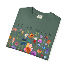 It Is Well With My Soul floral tee | T-Shirt