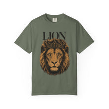 Lion King Crown Shirt, Comfort Colors Leo Tee, Unisex Lion Head T-Shirt