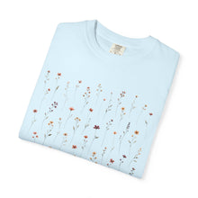 Botanical Wildflower T-Shirt | Pressed Flower Comfort Colors Graphic Tee