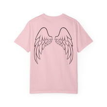 Angel Wings Comfort Colors® T-Shirt | Minimalist Back Print Unisex Graphic Tee