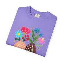 Spread Kindness Floral Comfort Colors T-Shirt, Spiritual Tee