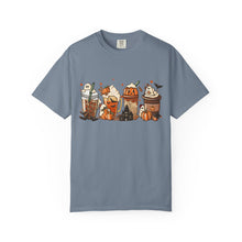 Halloween Latte Shirt, Pumpkin Spice Tee, Comfort Colors Fall Coffee Shirt Unisex
