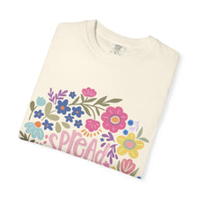 Spread Love Botanical Flower T-Shirt — Inspirational Floral Tee