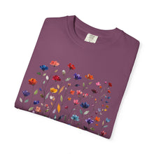Floral Meadow T-Shirt — Colorful Watercolor Wildflower Tee