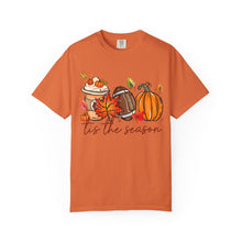 Tis The Season Shirt | Fall Pumpkin Spice Football Comfort Colors Tee | Autumn Vibes Thanksgiving Shirt