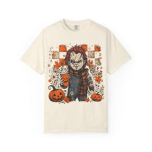 Creepy Doll Halloween Graphic T-Shirt – Cute Fall Horror Tee