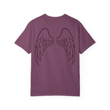 Angel Wings Comfort Colors® T-Shirt | Minimalist Back Print Unisex Graphic Tee