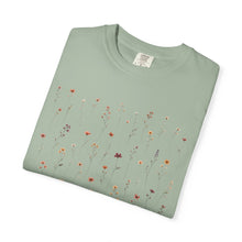 Botanical Wildflower T-Shirt | Pressed Flower Comfort Colors Graphic Tee