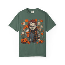 Creepy Doll Halloween Graphic T-Shirt – Cute Fall Horror Tee
