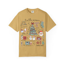 Tis The Season Shirt | Christmas Favorite Things Comfort Colors Tee | Cute Holiday Activities T-Shirt