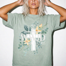 Eucalyptus Floral WWJD Tee | Comfort Colors T-Shirt