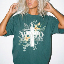Eucalyptus Floral WWJD Tee | Comfort Colors T-Shirt