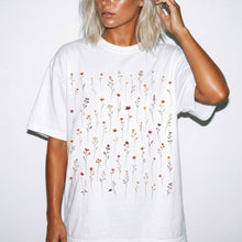 Botanical Wildflower T-Shirt | Pressed Flower Comfort Colors Graphic Tee