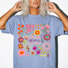 Happiness Bloom From Within Tee | Floral Comfort Colors T-Shirt