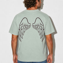 Angel Wings Comfort Colors® T-Shirt | Minimalist Back Print Unisex Graphic Tee