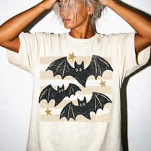 Halloween Bats Shirt, Retro Bat Tee, Comfort Colors Fall Graphic T-Shirt