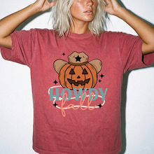 Howdy Fall Graphic Tee | Comfort Colors Western Pumpkin Halloween Shirt