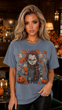 Creepy Doll Halloween T-Shirt – Comfort Colors Cute Horror Graphic Tee