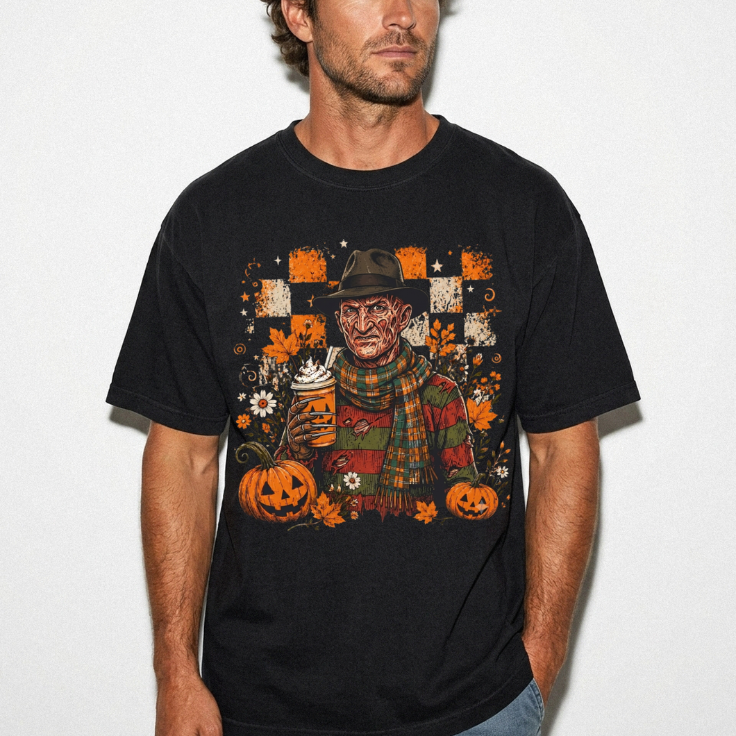 Creepy Doll Halloween T-Shirt – Comfort Colors Cute Horror Graphic Tee