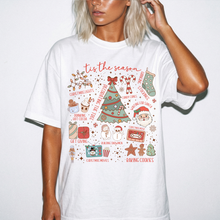 Tis The Season Shirt | Christmas Favorite Things Comfort Colors Tee | Cute Holiday Activities T-Shirt