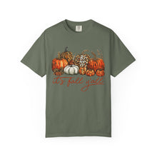 It's Fall Y'all Shirt | Leopard Pumpkin Comfort Colors Tee | Cute Autumn Pumpkin Patch Shirt